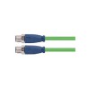 Connecteur mâle M12, 4 pol., codage D IP67, 4A, blindé